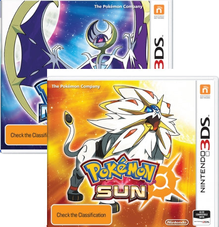 Pokemon Moon & Sun Bundle 3DS